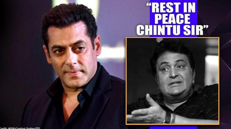 Rishi Kapoor's demise: Salman Khan says 'kaha suna maaf' while sending strength to family