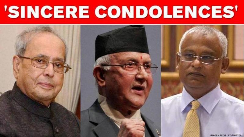 Pranab Mukherjee's demise: World leaders offer condolences, call him a 'public servant'