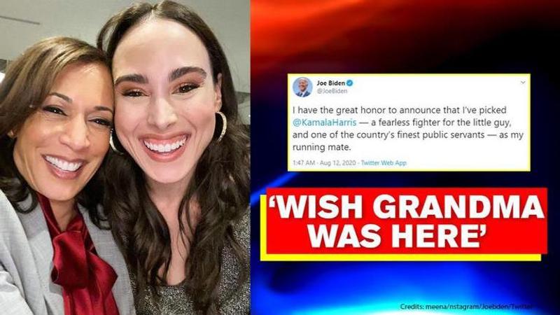 Meena Harris: Wish grandma was here; PeeCee, Mindy Kaling react to Joe Biden's VP pick