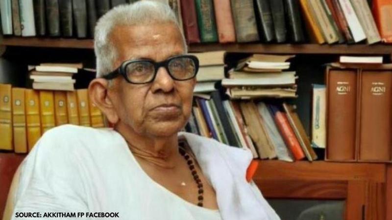 Akkitham Achuthan Namboothiri's poems