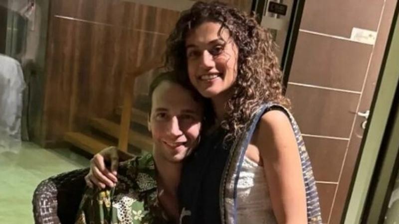 Taapsee Pannu and Mathias Boe 