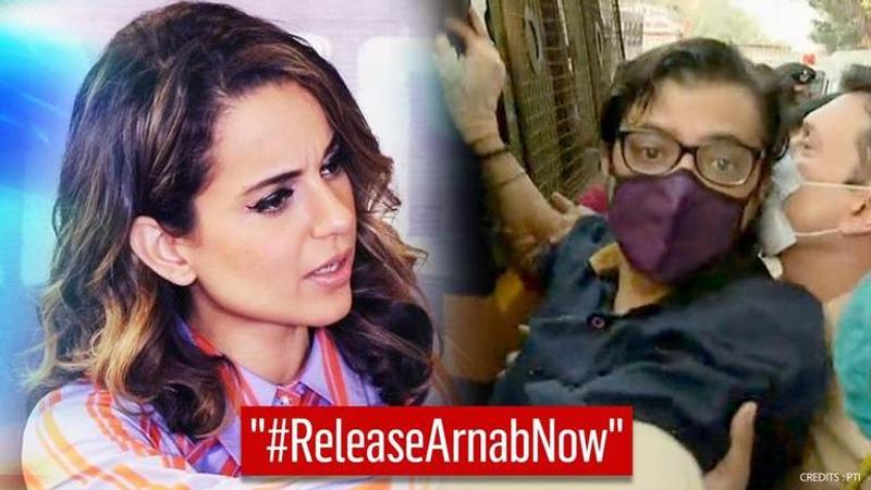 Kangana Ranaut makes 'release Arnab' plea highlighting Sushant Singh Rajput, Disha cases