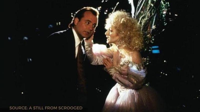 the scrooged cast