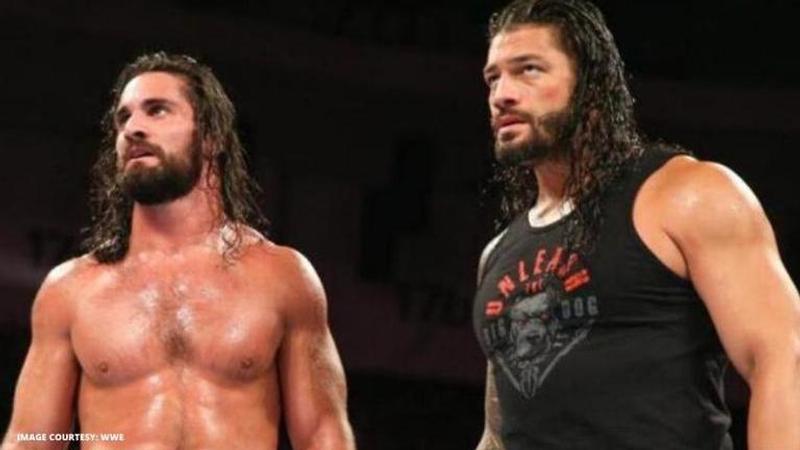 Seth Rollins and Roman Reigns