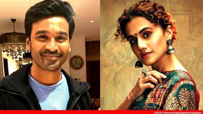 Taaspsee Pannu shares throwback picture with Dhanush to wish on his 37th birthday