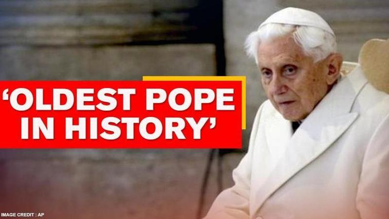 93 year old Pope Emeritus Benedict becomes oldest pope in history