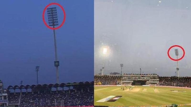 'Floodlights working like their economy': Lights stop working in PAK vs BAN game in Lahore