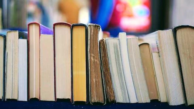 Stock image of books