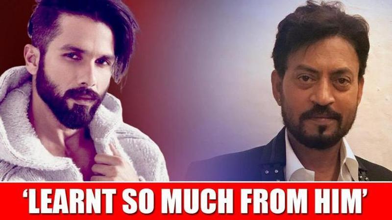 Shahid Kapoor condoles Irrfan Khan's death, says he has 'gone too soon'