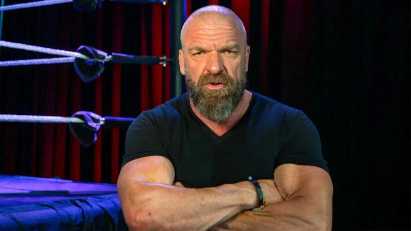 Triple H speaks to the WWE Universe