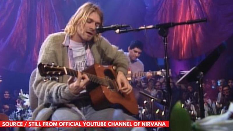 Kurt Cobain's acoustic guitar's starting bid set for $1 million ...