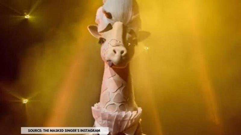 who is giraffe on the masked singer