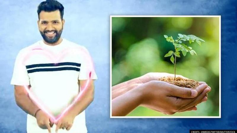 Rohit Sharma, Rohit Sharma Environment Day message