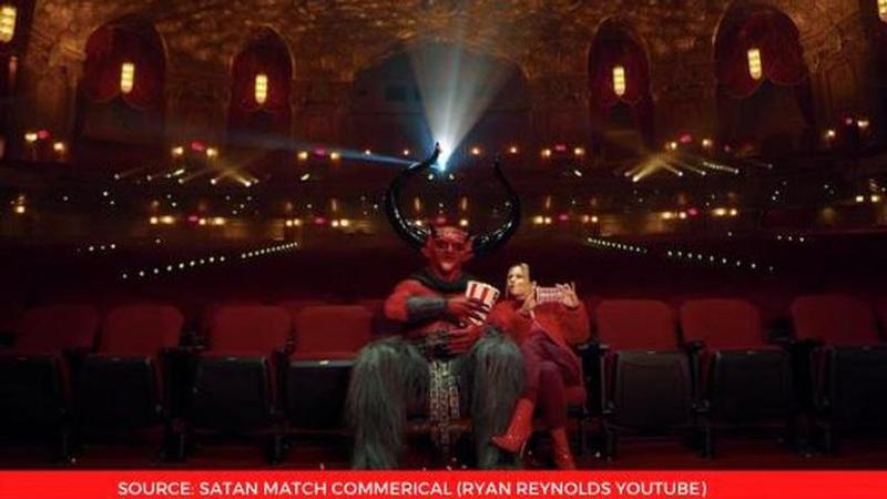 satan match commercial