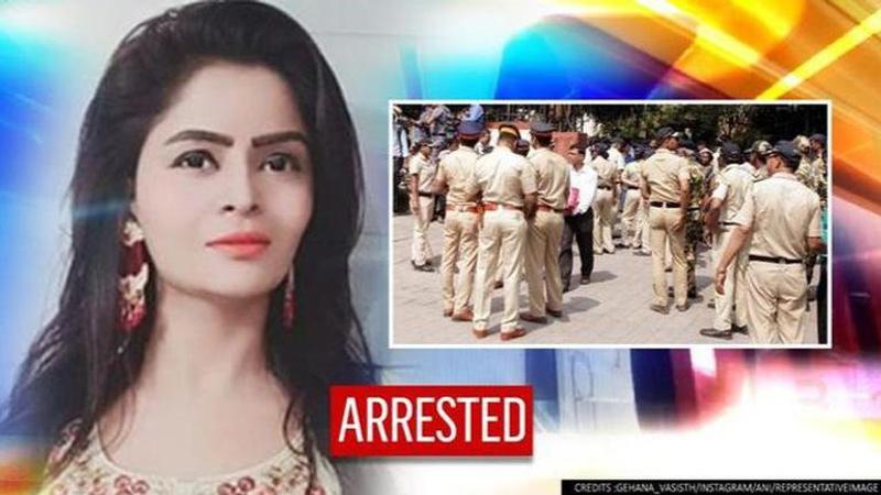 Actress Gehana Vasisth arrested for allegedly shooting porn videos; 4 more of 'gang' held