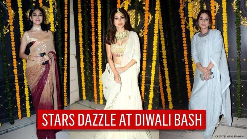 Ekta Kapoor's Diwali bash brings stars together; Mouni Roy, Hina Khan, others shine