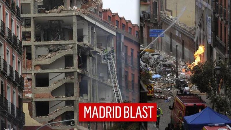 Madrid explosion