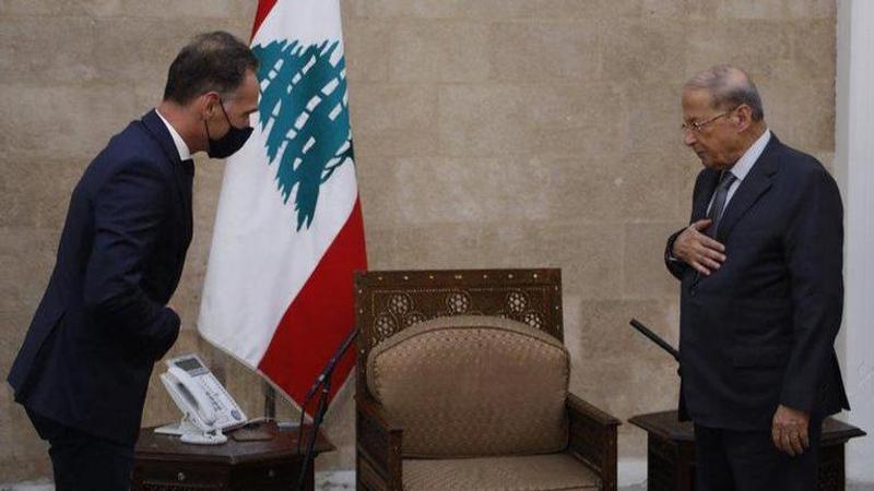 German FM meets Lebanese President Aoun