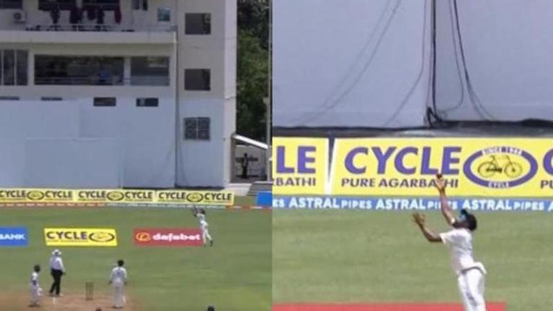 Mohammed Siraj turns superman to take spectacular catch during Ind vs WI 1st Test | Watch