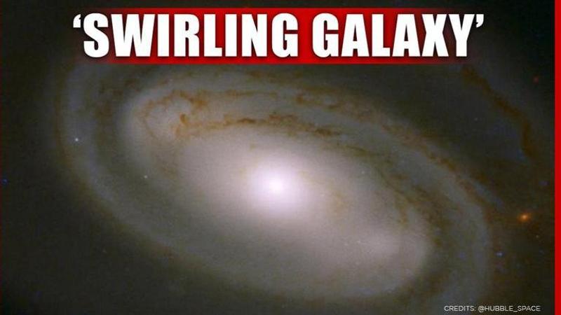 NASA captures stunning image of swirling galaxy using Hubble telescope