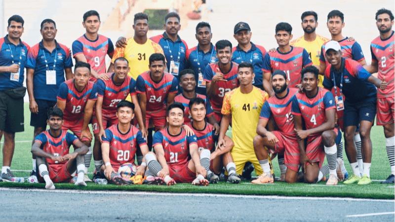 Services in Santosh Trophy