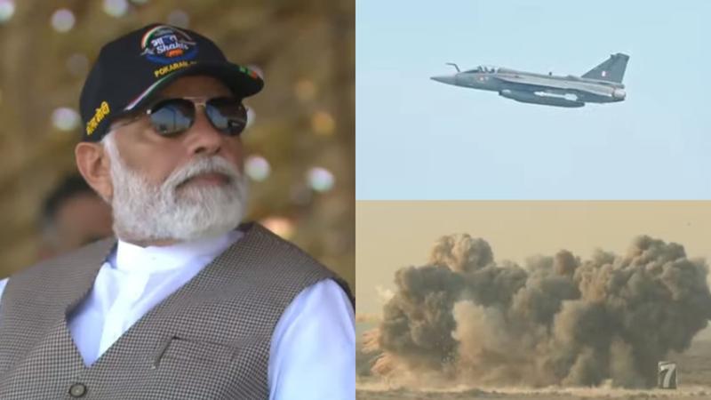 India's Defence Might on Display As PM Attends Exercise 'Bharat Shakti' At Pokhran