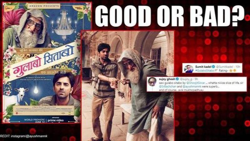 'Gulabo Sitabo': Celebs give thumbs up to Big B-Ayushmann venture, critics stand divided