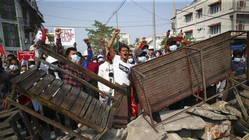 Myanmar: 18 killed, 30 wounded in Anti-military protests, UN body says