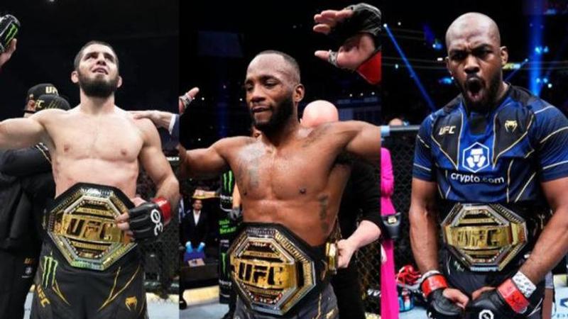 Islam Makhachev, Jon Jones, Leon Edwards, UFC