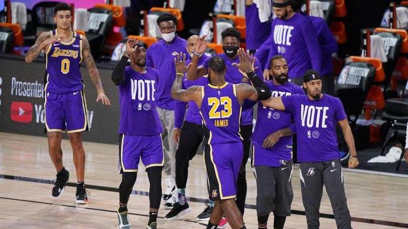 After a year of drama, the Lakers reach NBA Finals anyway