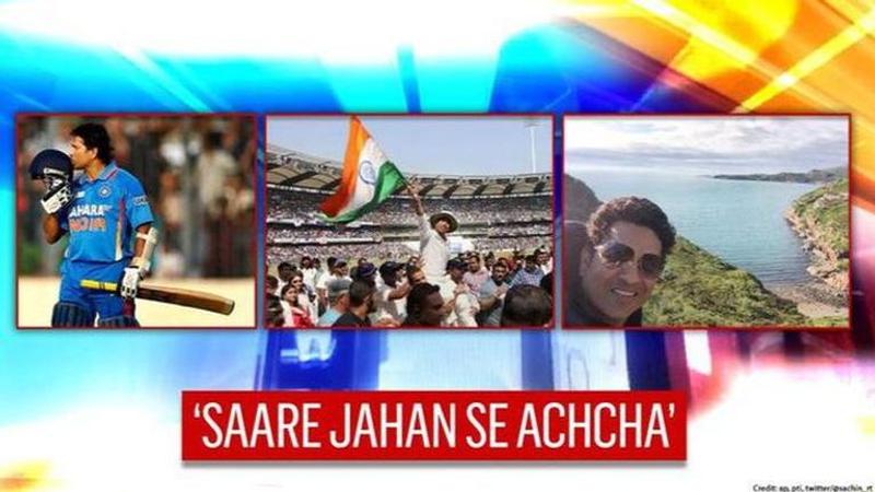 As #NationwithSachin trends, here are 5 moments when legend wore patriotism on his sleeve