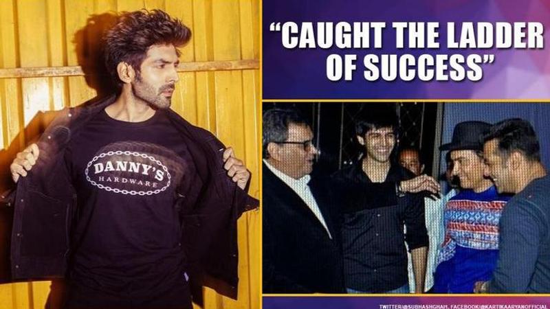 Kartik Aaryan dreamt to be superstar like Salman, Aamir; story of 2015 pic wows netizens