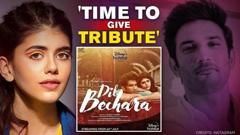 Sanjana Sanghi's audio note on 'Dil Bechara' release: 'time to celebrate a legendary life'