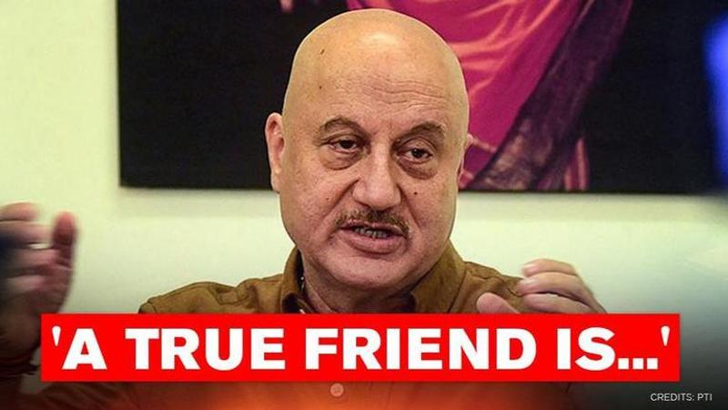 Friendship's Day: Anupam Kher extends wishes to friends with a poetic twist; See Post