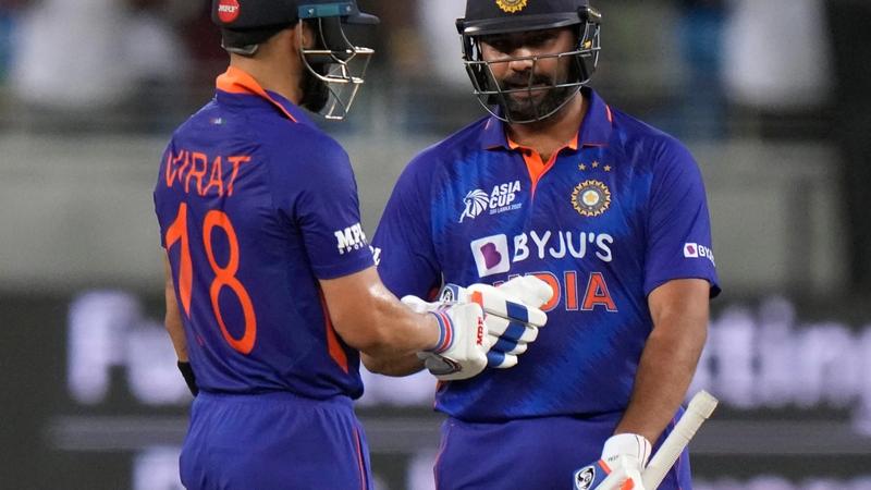 Virat Kohli and Rohit Sharma 