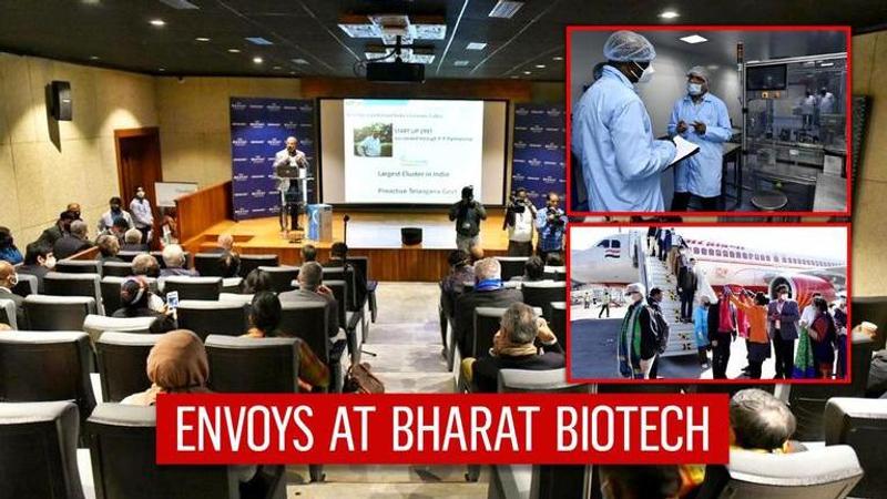 Bharat Biotech Chairman tells Diplomats '33% global vaccines are produced in India'