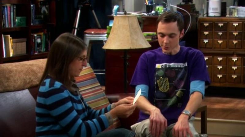 Sheldon Cooper in The Big Bang Theory