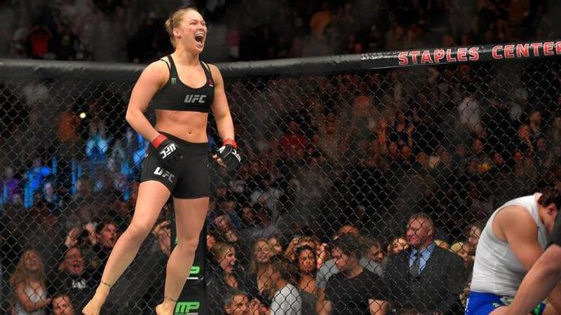 Ronda Rousey, UFC, WWE