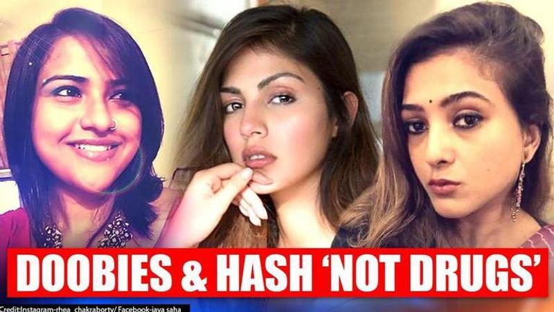 Jaya Saha denies consuming drugs with Rhea, Karishma Prakash says 'hash not drug'