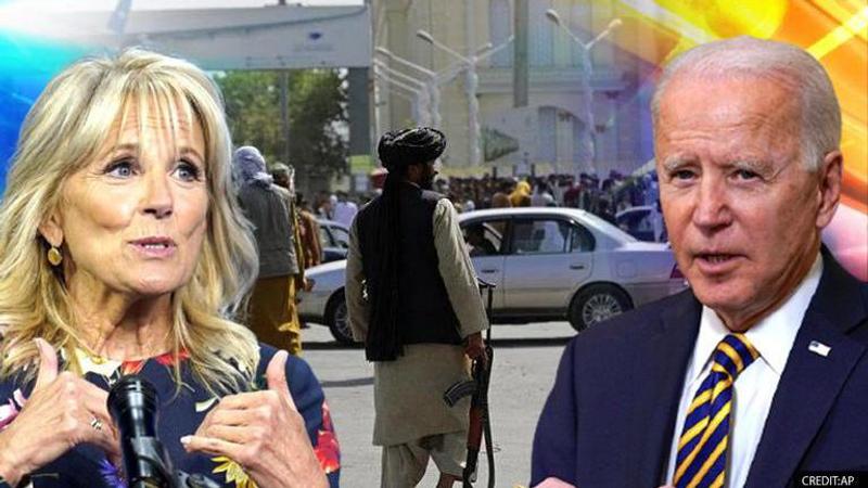 Jill Biden, Taliban, Joe Biden