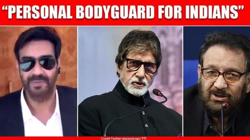 After PM Modi, Ajay Devgn's 'Setu Bodyguard' video draws Big B, Shekhar Kapur's attention