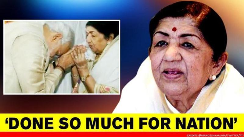 Lata Mangeshkar wishes PM Modi on Raksha Bandhan; PM thanks for heartfelt video message