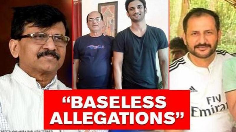 Sushant's cousin slams Sanjay Raut's 'false' comments on SSR's father, sends legal notice