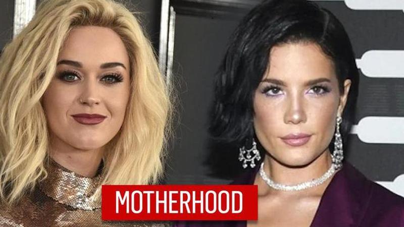 Katy Perry supporting Halsey on her pregnancy journey