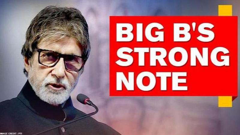 Big B posts 'suppression' quote after bashing trolls; shares prayer hospital staff recite