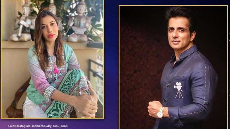 Sophie Choudry lauds Sonu Sood's 'act of kindness', says 'we need more like him'