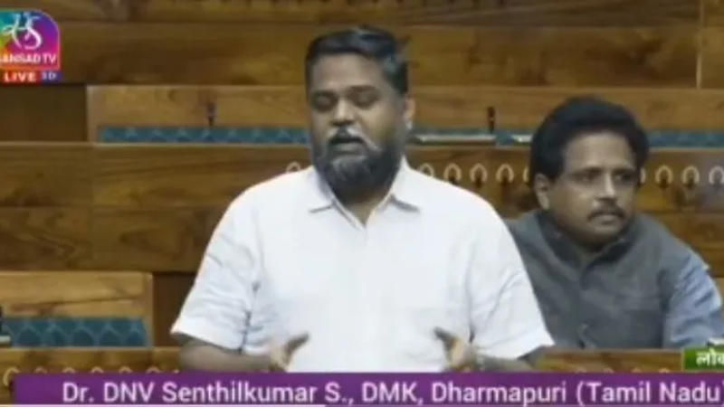 DMK MP Senthil Kumar's shocker inside Parliament: 'BJP can only win in ...