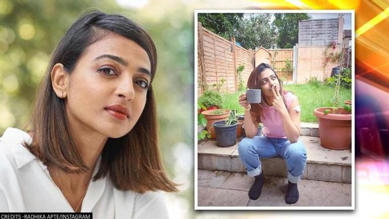 Radhika Apte, Pfizer, Radhika gets jabbed, Radhika in the UK