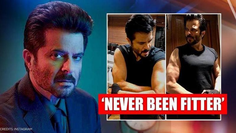 Anil Kapoor flaunts his love for fitness, shares workout pics and says 'never been fitter'