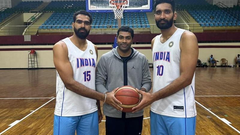 Indian basketball players